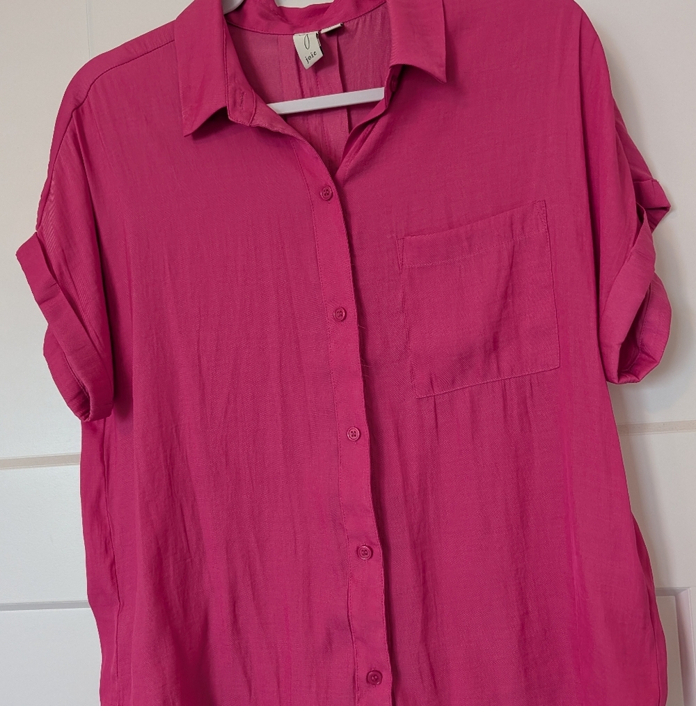 Joie Pink Short Sleeve Top